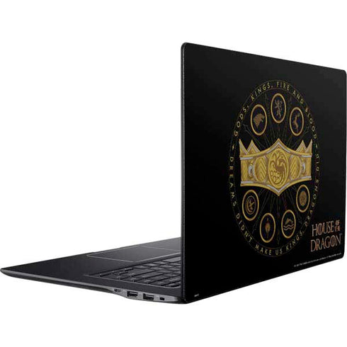 HBO House of the Dragon Crown and Sigils Ativ Book 9 (15.6in 2014) Skin